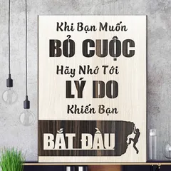 Tranh gỗ, tranh để bàn kích thước 10x15cm nhiều mẫu