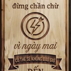 [DO IT NOW – ĐỪNG CHẦN CHỪ, HÃY HÀNH ĐỘNG NGAY BÂY GIỜ! ⚡🔥]  Tranh gỗ