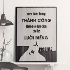 Tranh động lực treo tường handmade 