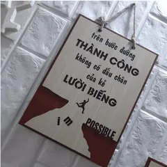 Tranh động lực treo tường handmade 