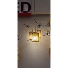 Đèn gỗ DIY, Đèn gỗ trang trí đủ đui bóng dây