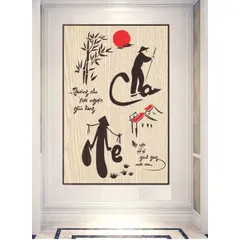 Tranh Thư Pháp Bằng Gỗ Nội Dung Về Cha Mẹ