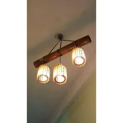 Đèn Gỗ DIY 043 và nhiều loại đèn trang trí