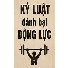 Tranh gỗ cắt lớp laser bộ DISCIPLINE - KỶ LUẬT laser cut wood