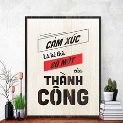 Tổng Hợp Mẫu Tranh Động Lực Gỗ Treo Tường Slogan Tạo Động Lực Trang Trí Văn Phòng Làm Việc Công Ty  20x27