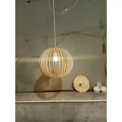 Đèn cầu gỗ 300