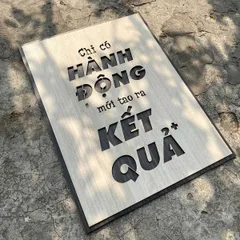 Tranh gỗ decor truyền cảm hứng 