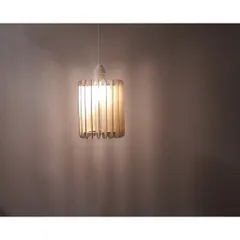 Đèn gỗ akz- diy vỏ gỗ