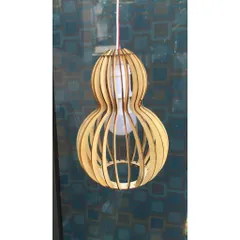 Đèn gỗ hồ lô, đèn gỗ trang trí nhà cửa