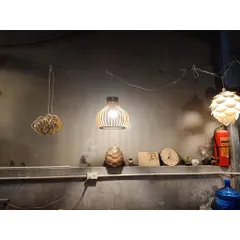 Đèn gỗ dáng bu gà 30cm
