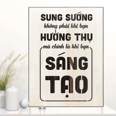 Tranh gỗ, tranh để bàn kích thước 10x15cm bộ 1