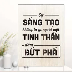 Tranh gỗ, tranh để bàn kích thước 10x15cm bộ 1