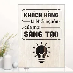Tranh gỗ, tranh để bàn kích thước 10x15cm bộ 1