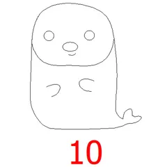 Set 100con cá gỗ tô màu, các hình tô màu cho bé