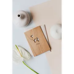 Thiệp Gỗ | Quà Tặng | Sinh Nhật | Valentine | 8/3 AKZ-TG005