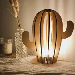 Đèn ngủ bằng gỗ
