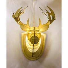 Đèn Gỗ DIY 042 decor trang trí nội thất loại to