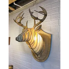 Đèn Gỗ DIY 042 decor trang trí nội thất loại to