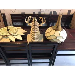 Đèn Gỗ DIY 042 decor trang trí nội thất loại to