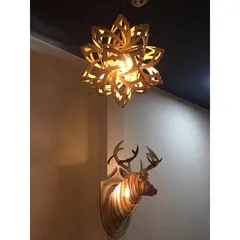 Đèn Gỗ DIY 140 decor trang trí nội thất