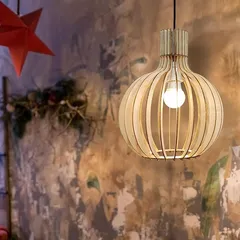 Đèn Gỗ DIY 118 decor trang trí nội thất