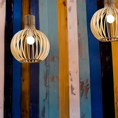 Đèn Gỗ DIY 118 decor trang trí nội thất