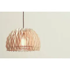 Đèn thả trần bằng Gỗ DIY 020 decor