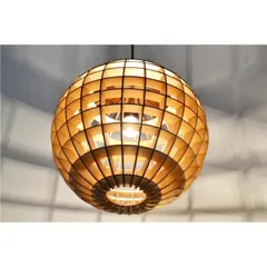 Đèn Gỗ DIY 095 thả trần kiểu dáng đặc biệt