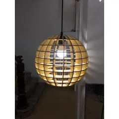 Đèn Gỗ DIY 095 thả trần kiểu dáng đặc biệt