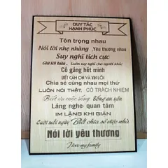 Tranh Treo Tường Trang Trí Nhà Cửa 18 Quy Tắc Cho Trẻ Và Cha Mẹ Hình Thành Thói Quen Tốt và nhiều tranh