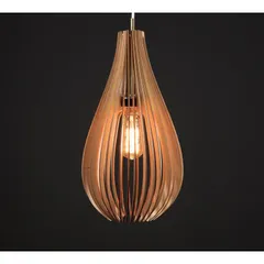 Đèn Gỗ DIY 027 đèn trang trí thả trần