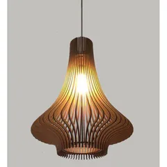 Đèn decor trang trí nội thất Gỗ DIY 089