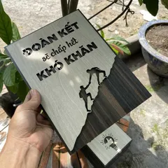 Tranh gỗ decor truyền cảm hứng