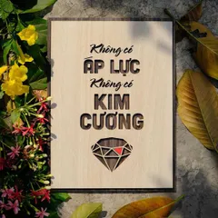 Tranh gỗ decor truyền cảm hứng 