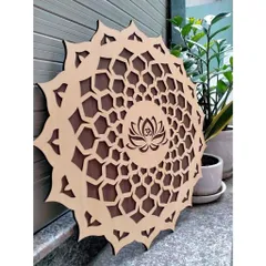 Decor Hoa Mandala Treo Tường Trang Trí Phòng Thiền , Yoga …