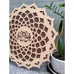 Decor Hoa Mandala Treo Tường Trang Trí Phòng Thiền , Yoga …