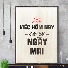 Tranh gỗ decor truyền cảm hứng 