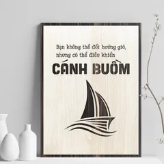 Tranh gỗ decor truyền cảm hứng 