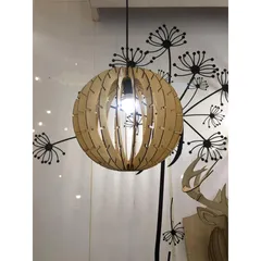 Đèn Gỗ DIY 122 decor trang trí nội thất