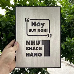 Tranh gỗ decor truyền cảm hứng 