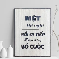Tranh Gỗ Decor tạo động lực truyền cảm hứng  