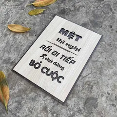 Tranh Gỗ Decor tạo động lực truyền cảm hứng  