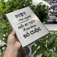 Tranh Gỗ Decor tạo động lực truyền cảm hứng  