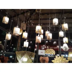 Đèn gỗ DIY trang trí x 100 quả
