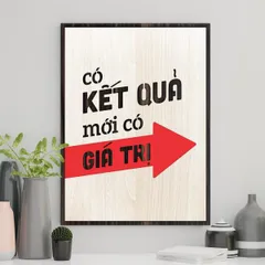 Tranh gỗ decor truyền cảm hứng 