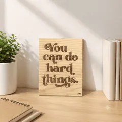 BST Tranh gỗ khắc laser - Decor phòng khách Chill, Góc làm việc - Quà tặng tâm giao phong cách Retro
