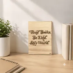 BST Tranh gỗ khắc laser - Decor phòng khách Chill, Góc làm việc - Quà tặng tâm giao phong cách Retro