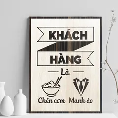 Tranh gỗ 3d trang trí truyền động lực handmade 