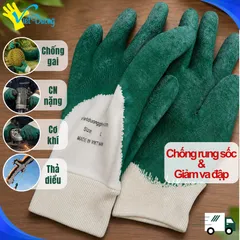 Găng Tay Giảm Đau Chống Cắt + Chống Gai Việt Dương Làm Vườn + Xây Dựng + Công Nghiệp Nặng - GDCBO