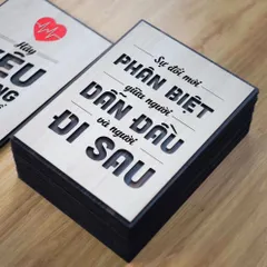 Tranh gỗ 3D cắt lớp – Sự đổi mới phân biệt giữa người dẫn đầu và người đi sau  “Sự đổi mới phân biệt giữa người dẫn đầu